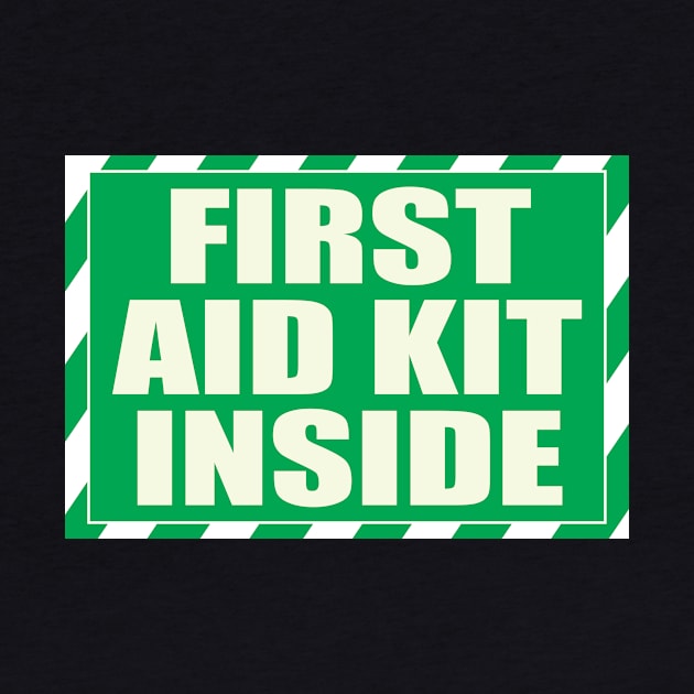 First Aid Kit Inside Sticker, Self Adhesive First Aid Kit Industrial by QuortaDira